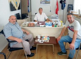 Saadet Partisi’nden yangın bölgesine ziyaret