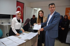 AK PARTİ DELEGELERİNİ SEÇTİ