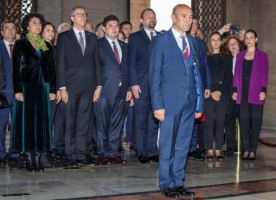 SOYER VE İLÇE BAŞKANLARI ANITKABİR’DE