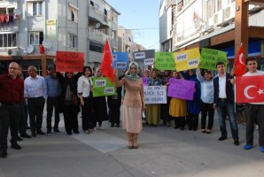 AK PARTİ’Lİ KADINLARDAN KILIÇDAROĞLU’NA TEPKİ