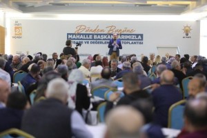 Mahalle başkanları istişare toplantısı yapıldı