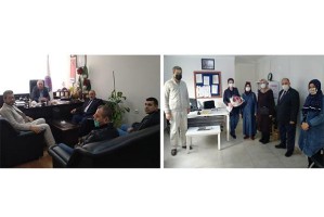 ESNAF ODASINI VE MUHTARLARI ZİYARET ETTİLER