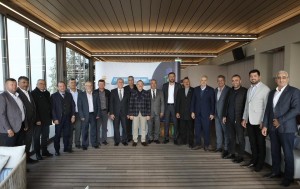 ZİRAAT ODALARININ BAŞKANLARIYLA BİR ARAYA GELDİ