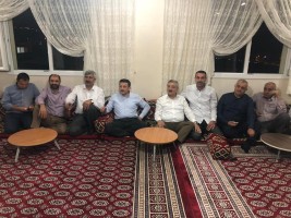 HAMZA DAĞ, ULAŞZADE AİLESİ’NE İFTARA GİTTİ