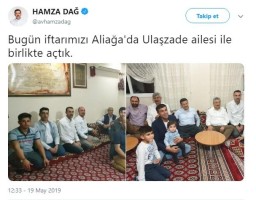MİLLET İTTİFAKI, HAMZA DAĞ’IN ZİYARETİNE TEPKİLİ