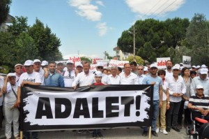 “ADALET” İÇİN AKHİSAR’DAYDILAR