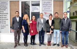 DURMAZ’DAN, ALİAĞA EKSPRES’E ZİYARET