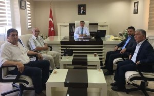 DSP’DEN KAYMAKAM GÜNAY’A ZİYARET