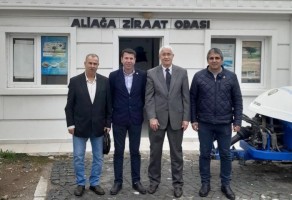 Demokrat Parti’den Aliağa Ziraat Odası’na ziyaret