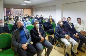 İŞÇİLİK, İLÇE BAŞKANLARIYLA BULUŞTU