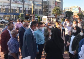 ALİAĞA’DAKİ AK NOKTALARI GEZDİ