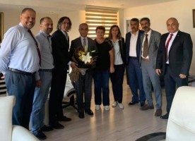 İYİ PARTİ’DEN KAYMAKAM TEKİN’E ZİYARET