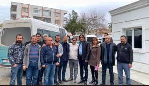 İYİ PARTİ’DEN DOLMUŞÇULARA ZİYARET