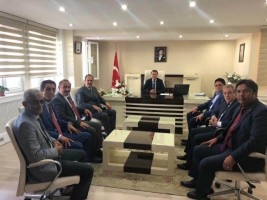 OSMANAĞAOĞLU ZİYARET TURUNDA...