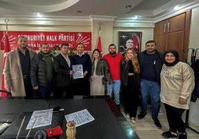 Kavaklıoğulları'na gençlerden destek