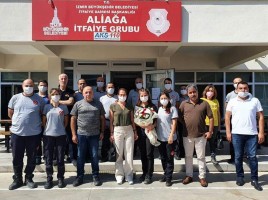 CHP’DEN İTFAİYECİLERE KUTLAMA ZİYARETİ