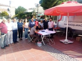 MHP’DEN KAN BAĞIŞI KAMPANYASINA DESTEK