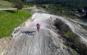 Samurlu’ya motosiklet yarış parkuru