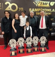 Şampiyon motosikletçiler ödüllendirildi