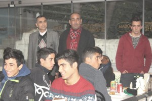 Aliağalı genç futbolcular motivasyon için bir arada