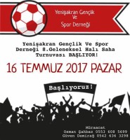 YENİŞAKRAN’DA TURNUVA HEYECANI