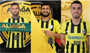 Aliağaspor FK’da 3 transfer 1 ayrılık