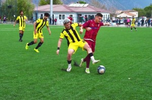 Aliağaspor FK, deplasmanda kazandı