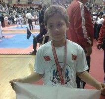 MİNİK KARATECİDEN BİR BAŞARI DAHA