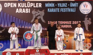 MİNİK KAAN’DAN ÇİFTE MADALYA