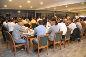 ALİAĞASPOR FK MORAL YEMEĞİNDE BİR ARAYA GELDİ