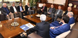 TEŞEKKÜRE GELDİLER