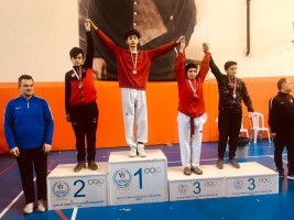 Minik sporcular Aliağa’yı başarıyla temsil etti