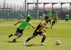 Hazırlık maçında kazanan Aliağaspor FK