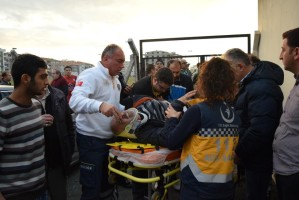 ALİAĞA MASTERLER MAÇINDA KAVGA ÇIKTI