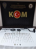 203 parça tarihi eser ele geçirildi