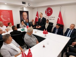 Osmanağaoğlu Aliağa’da talepleri dinledi