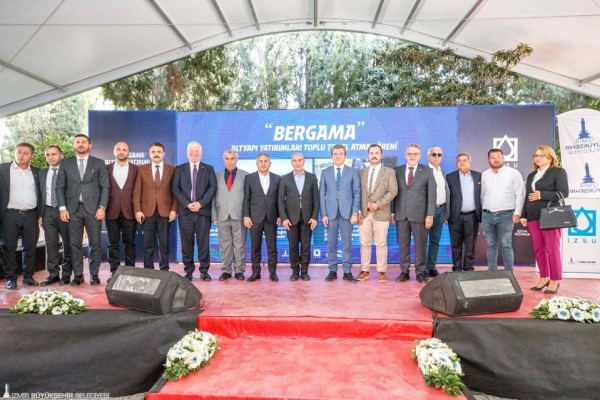 İZSU’dan Bergama’ya 103 milyon liralık hayat hattı