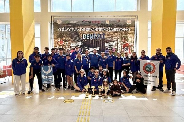 Oryantiringciler derecelerle döndü