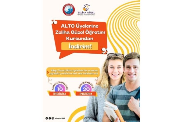 ALTO üyelerine özel eğitim indirimi