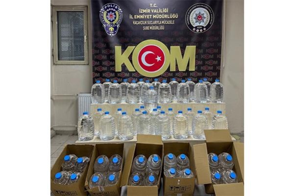 Sahte içki operasyonunda 5 şüpheli tutuklandı