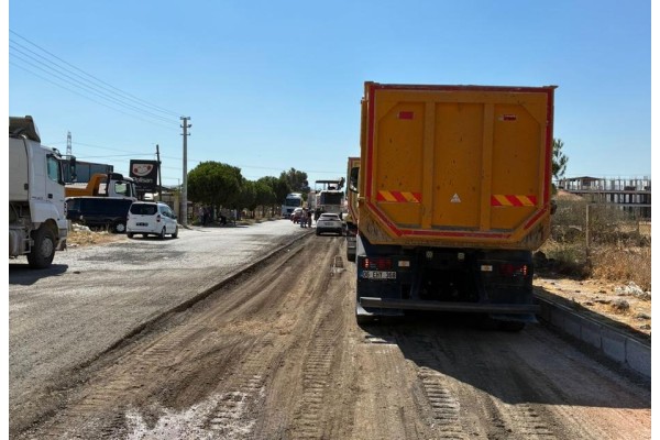 Büyükşehir’den yol ve altyapı hamlesi
