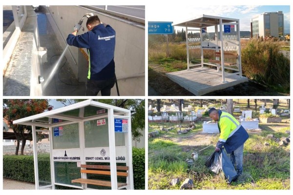 Temizlik ve altyapı çalışmaları sürüyor