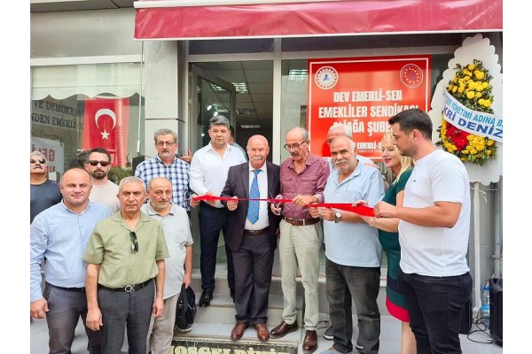 DEV Emekli Sen Aliağa Şubesi açıldı