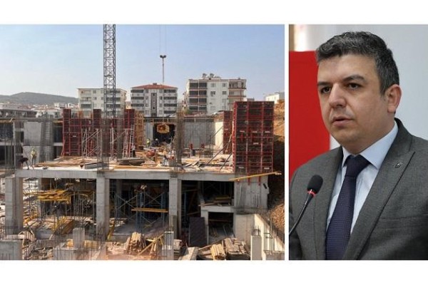 Yeni adliyenin inşaatı hızla ilerliyor