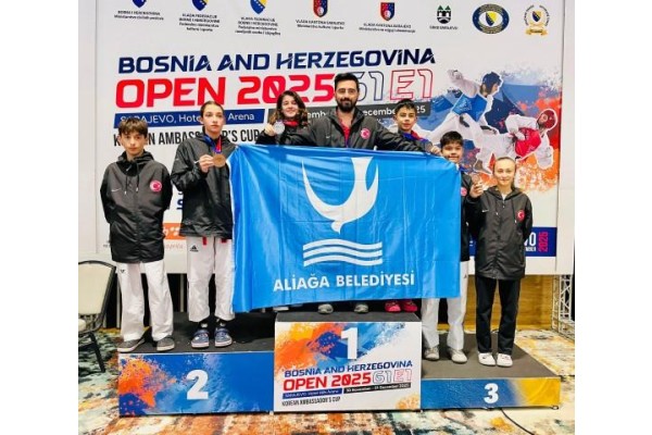 Saraybosna’dan madalyalarla döndüler