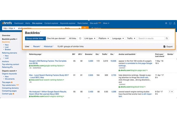 Ahrefs Alternatives : Review on top 5 [update 2020]