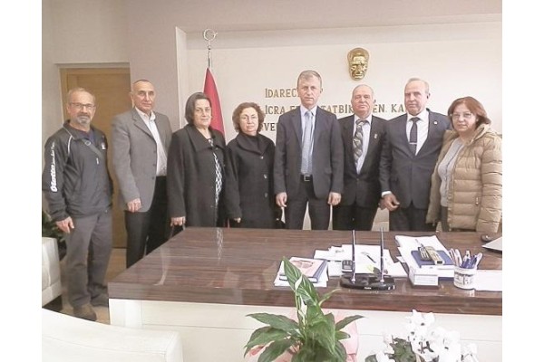 FOÇA TEMAD’DAN YENİ KAYMAKAMA ZİYARET