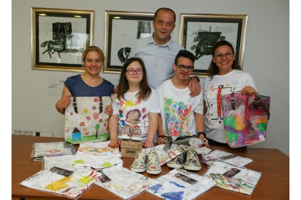 DOWN SENDROMLU GENÇLER 'İHRACATÇI' OLDU