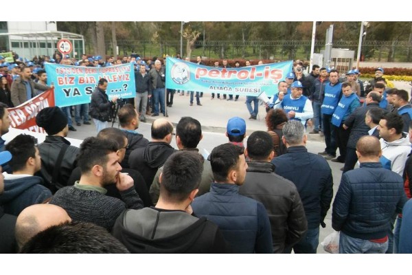 TÜPRAŞ’TA TİS EYLEMİ