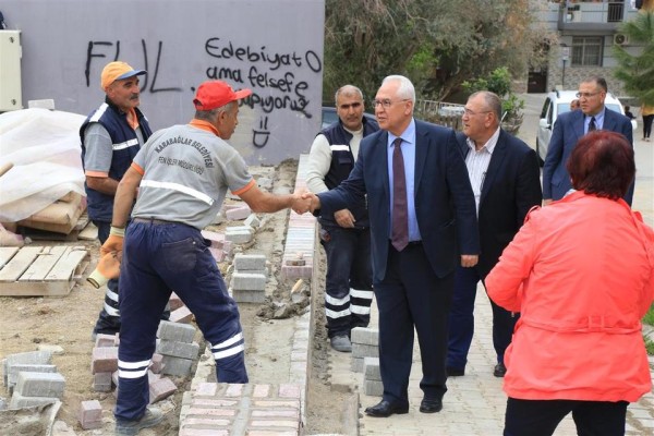 VATANDAŞLARLA BULUŞTU